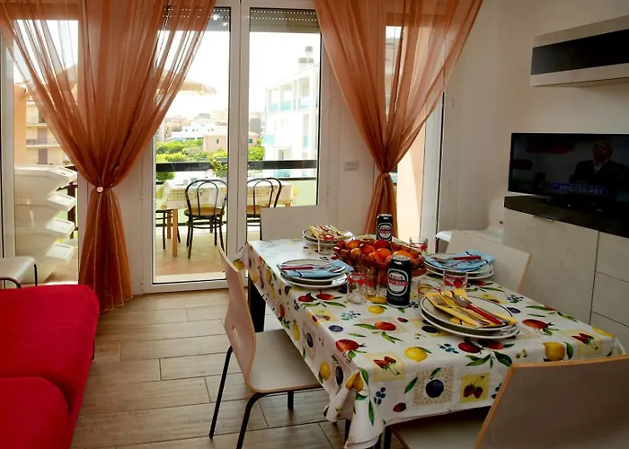 450 Mt Dal Mare E Posto Auto - Relax Per Sei * 알벤가